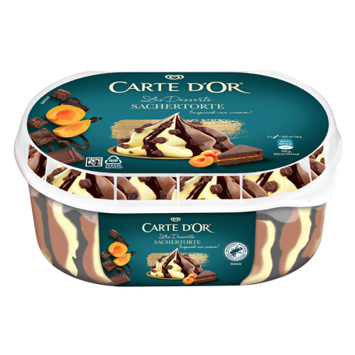 CARTE D'OR Sachertorta jégkrém 825 ml