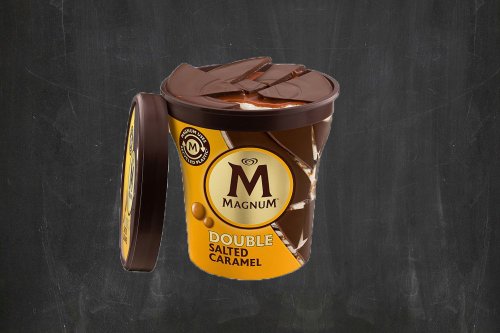 Magnum Poharas Dupla Sós Karamell jégkrém 440 ml