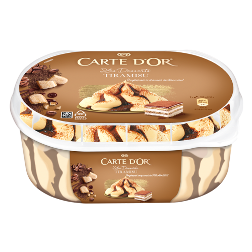 CARTE D'OR jégkrém Tiramisu 825 ml