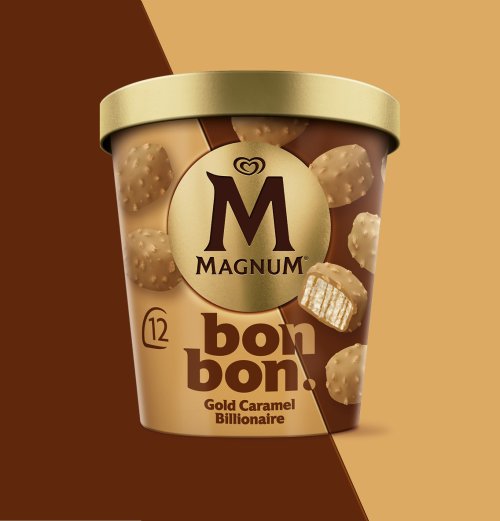 Magnum Bonbon Jégkrém Gold Karamell Billionaire